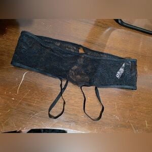 Victoria’s Secret Ouvert Black Lace Underwear